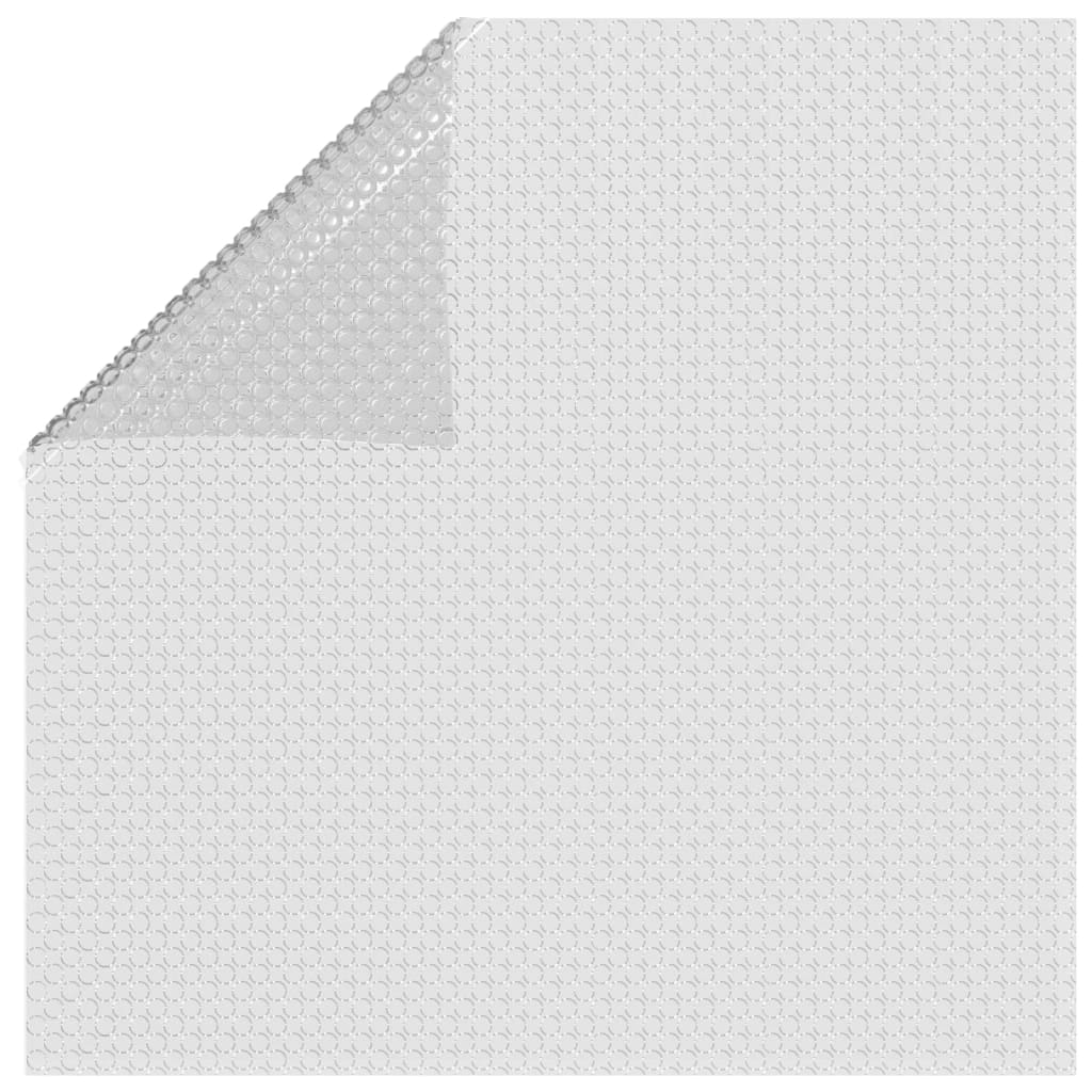 Vidaxl zwembadfolie solardrijvend 450x220 cm pe grijs