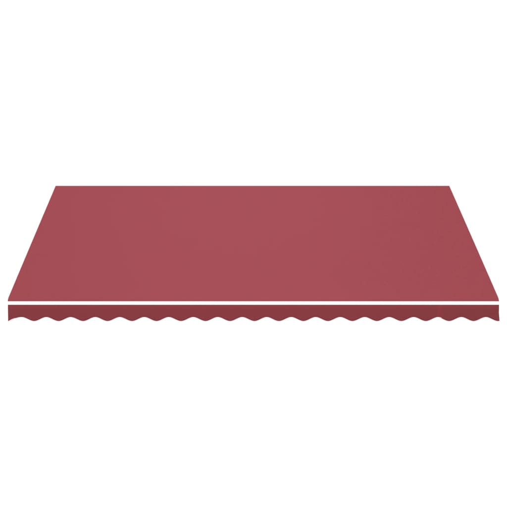 Vidaxl vervangingsdoek voor luifel 5x3,5m bordeauxrood