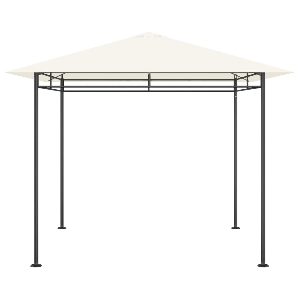 Vidaxl prieel 180 g m² 3x3x2,7 m crèmekleurig