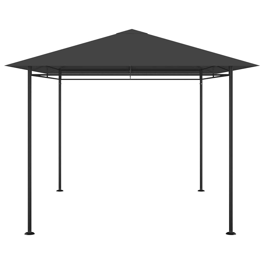 Vidaxl prieel 180 g m² 384x281x270 cm antracietkleurig