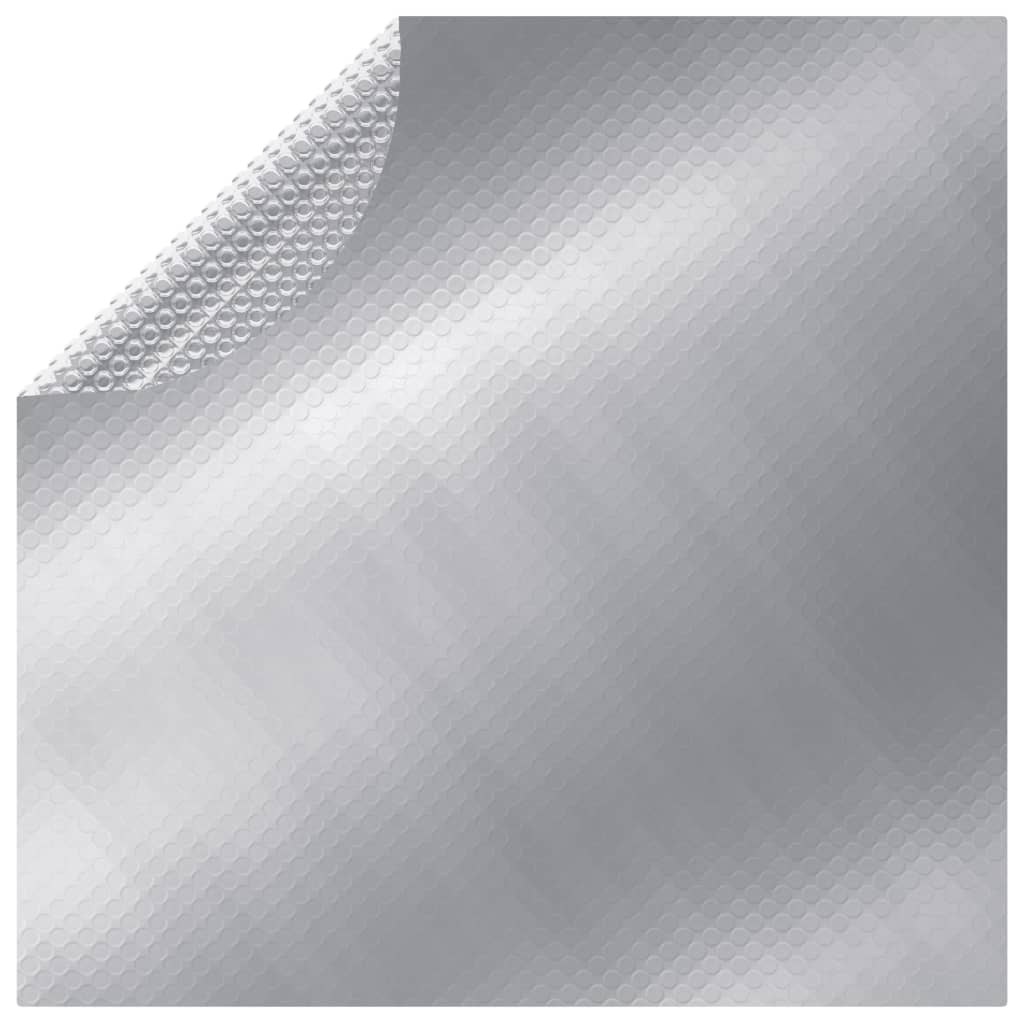 VidaXL Zwembadschoenen 210 cm PE zilverkleurig