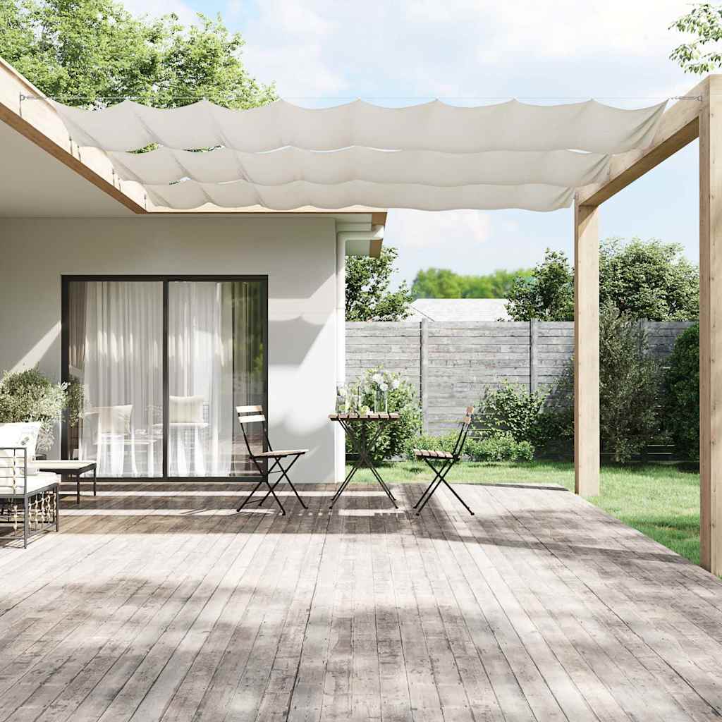 Vidaxl luifel verticaal 60x1000 cm oxford stof wit