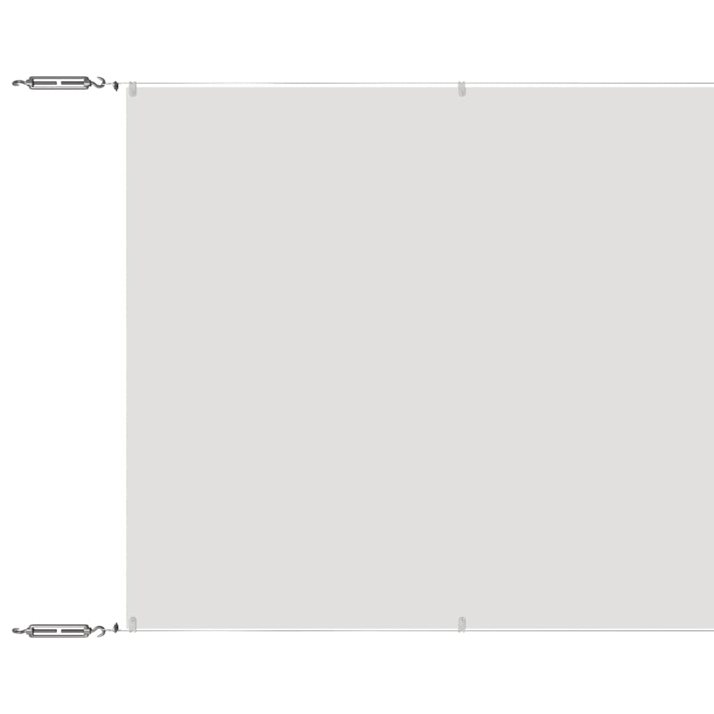 Vidaxl luifel verticaal 60x1200 cm oxford stof wit