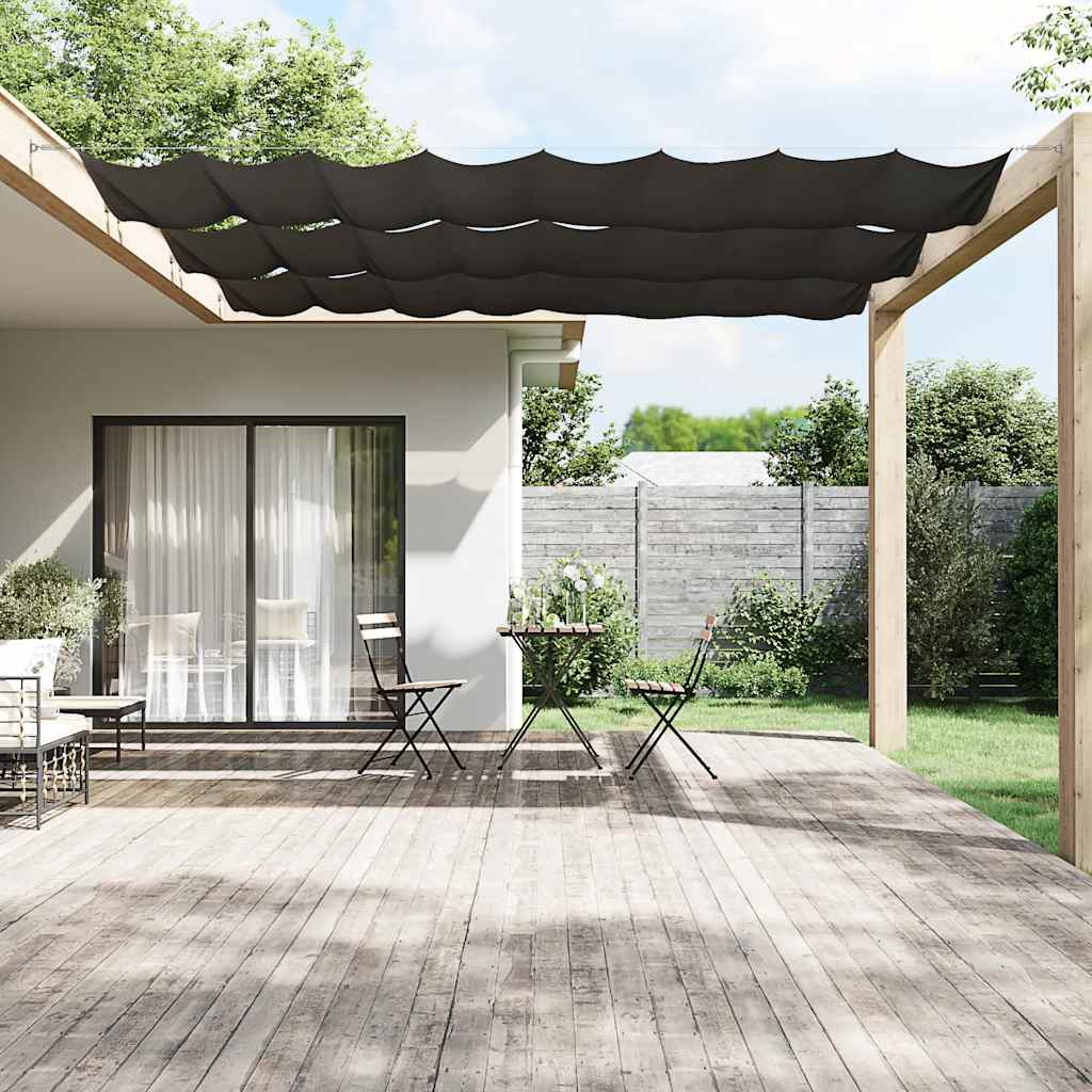 Vidaxl luifel verticaal 180x1000 cm oxford stof antracietkleurig