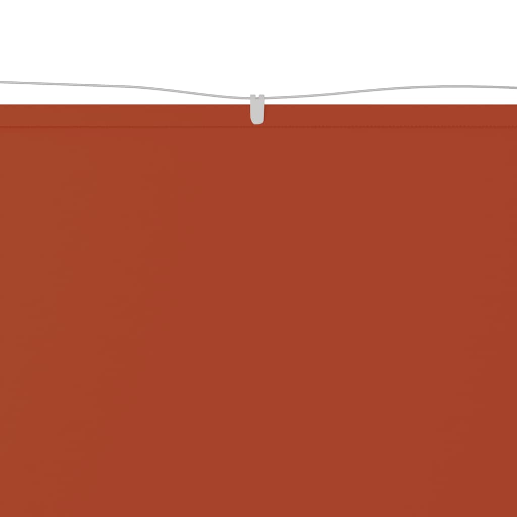VidaXL Luifel verticaal 180x360 cm oxford stof terracottakleurig