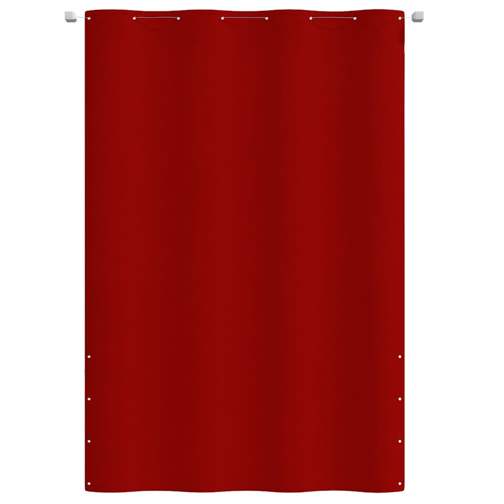 Vidaxl balkonscherm 160x240 cm oxford stof rood