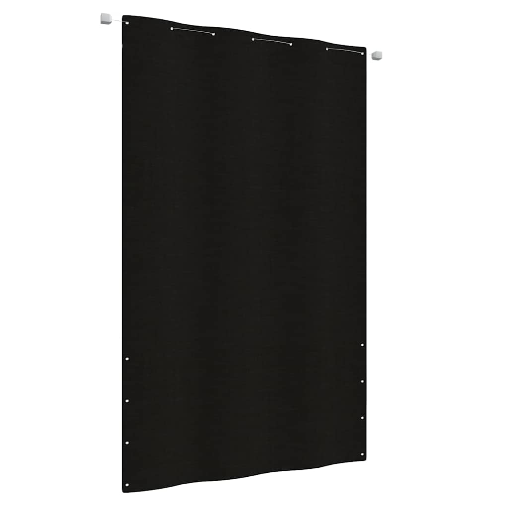 Vidaxl balkonscherm 140x240 cm oxford stof zwart