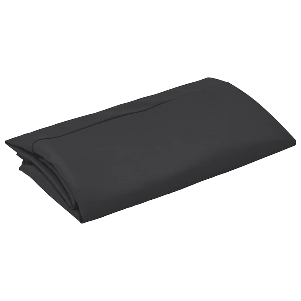Vidaxl vervangingsdoek voor zweefparasol 300 cm zwart