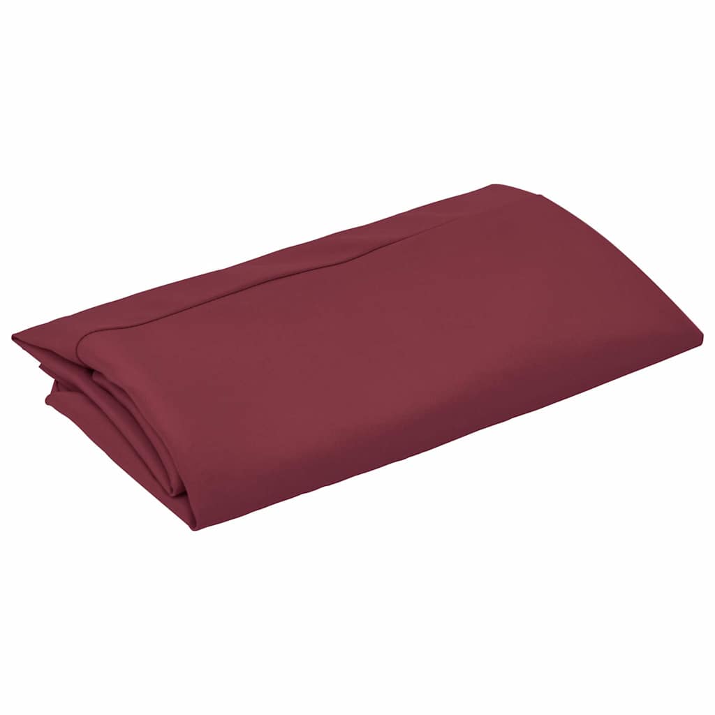 VidaXL vervangingsdoek voor zweefparasol 350 cm bordeauxrood