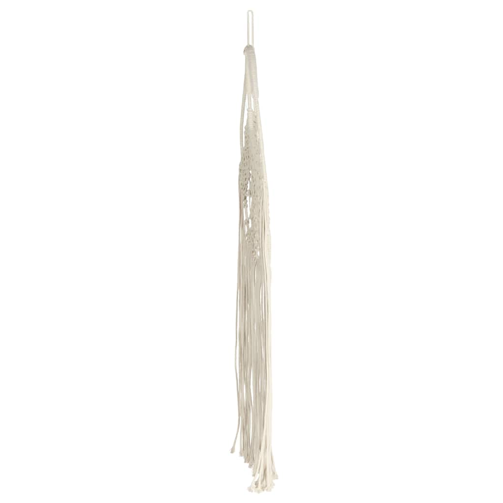 Vidaxl wandhanger macramé 40x80 cm katoen