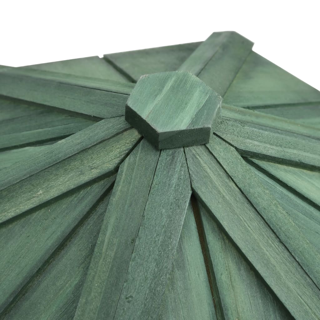 VidaXL Vogelvoeder achthoekig 33x30 cm massief vuurhout