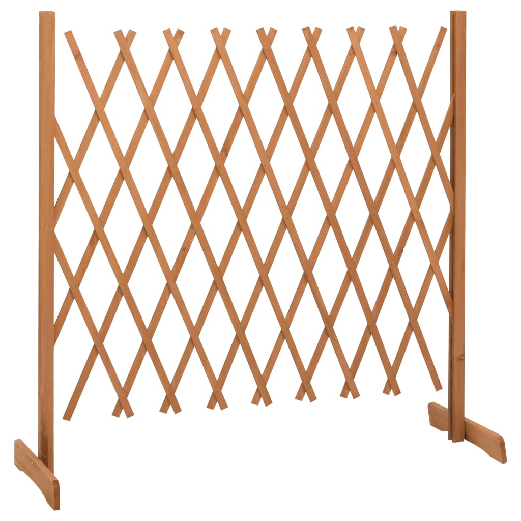 Vidaxl tuinlatwerk 180x100 cm massief vuurhout oranje