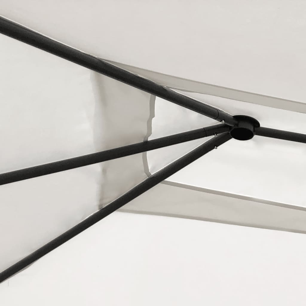 VidaXL Prieel 160 g m² 2,98x5,3x2,59m crèmekleurig
