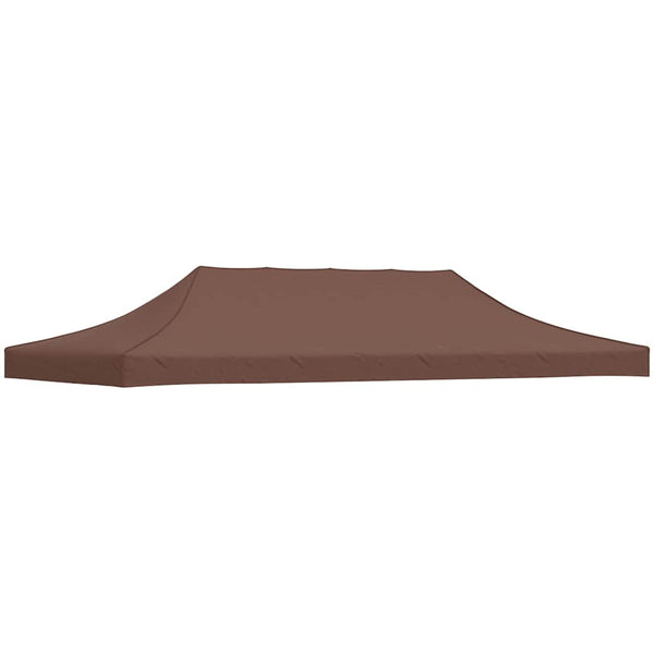 Vidaxl partytentdak 270 g m² 6x3 m bruin