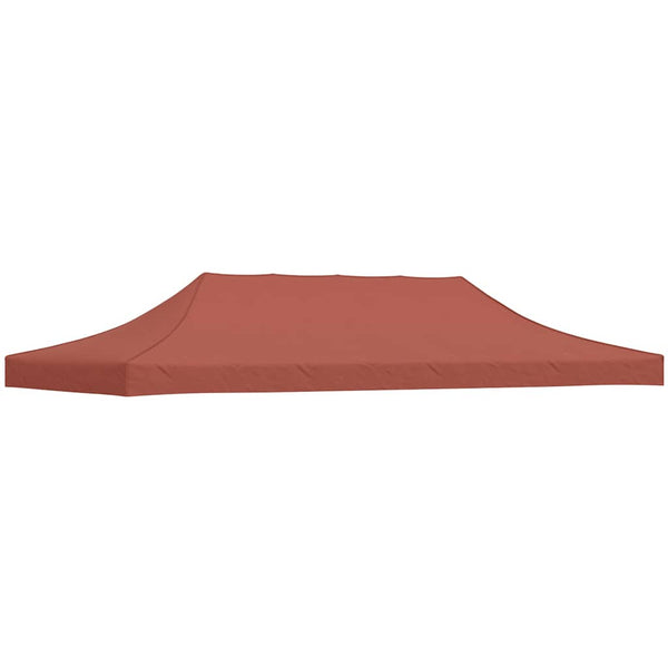 Vidaxl partytentdak 270 g m² 6x3 m terracotta