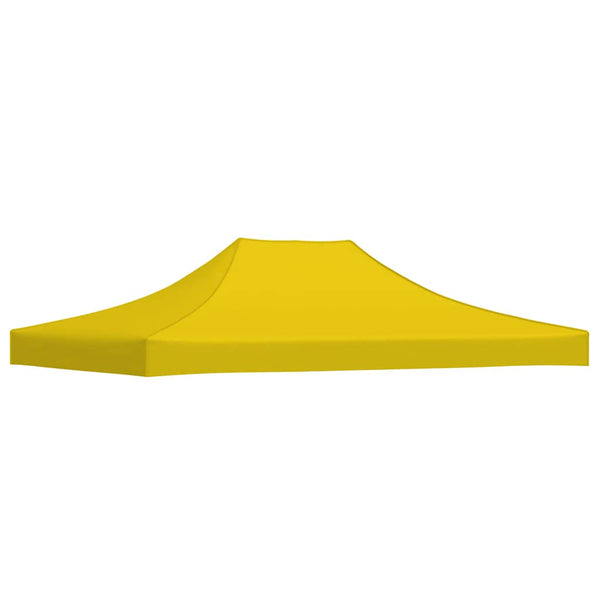 Vidaxl partytentdak 270 g m² 4x3 m geel