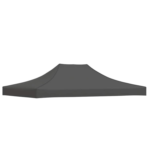 Vidaxl partytentdak 270 g m² 4,5x3 m antracietkleurig