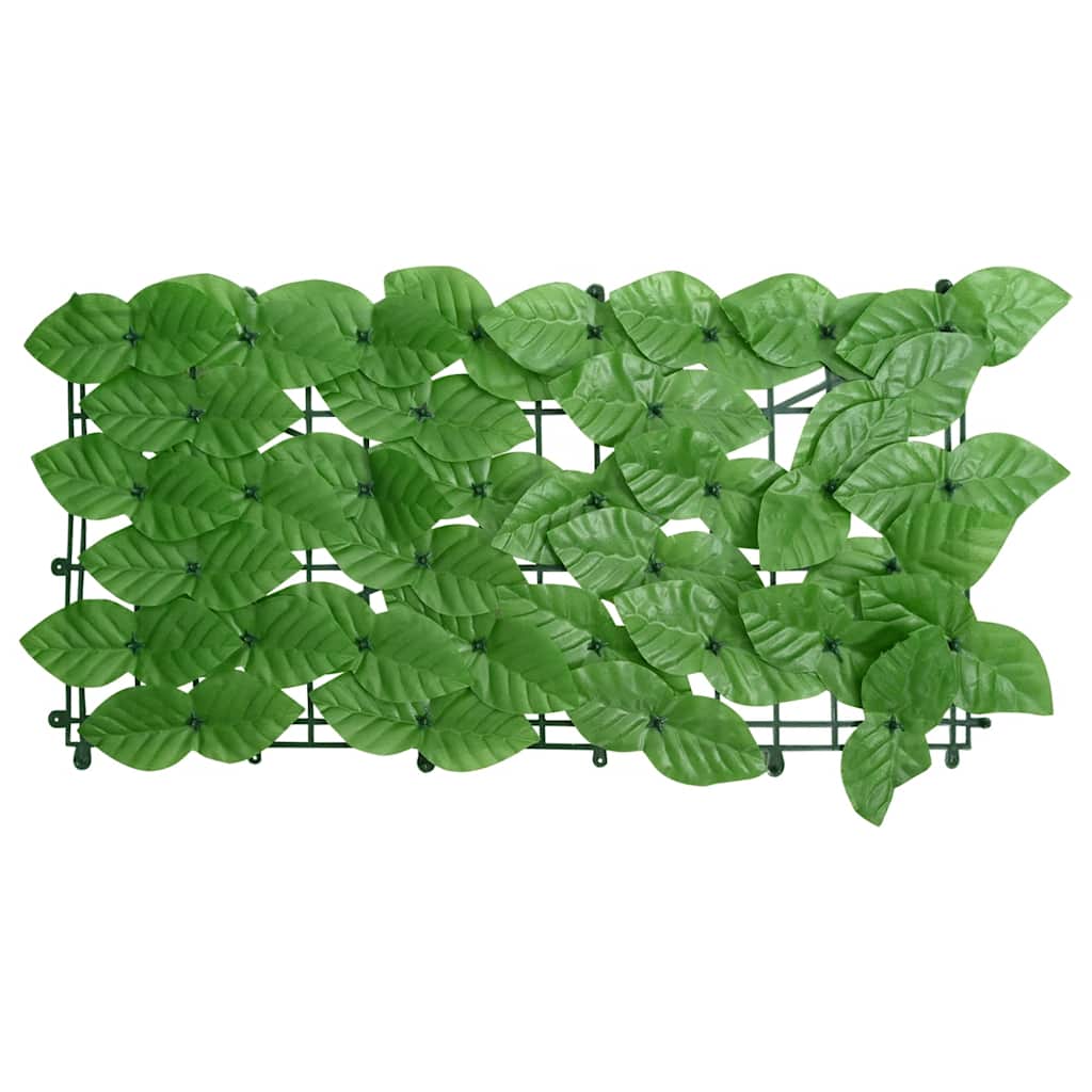 Vidaxl balkonscherm met groene bladeren 300x150 cm