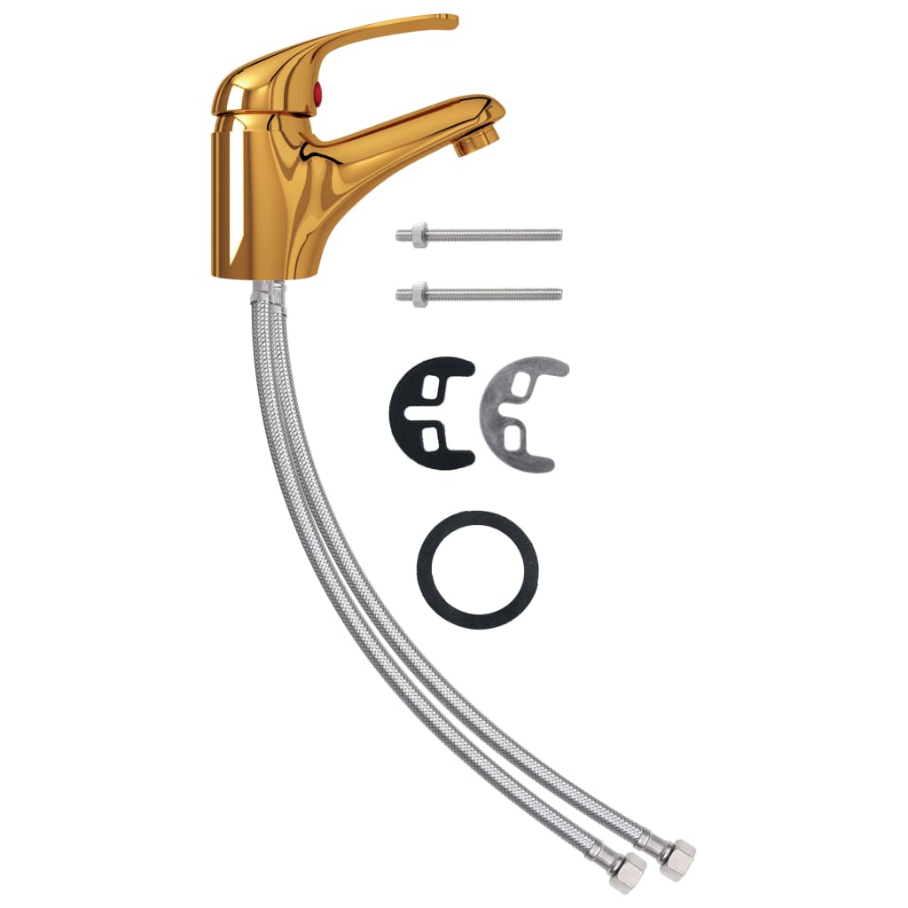 Vidaxl mengkraan 13x10 cm goudkleurig