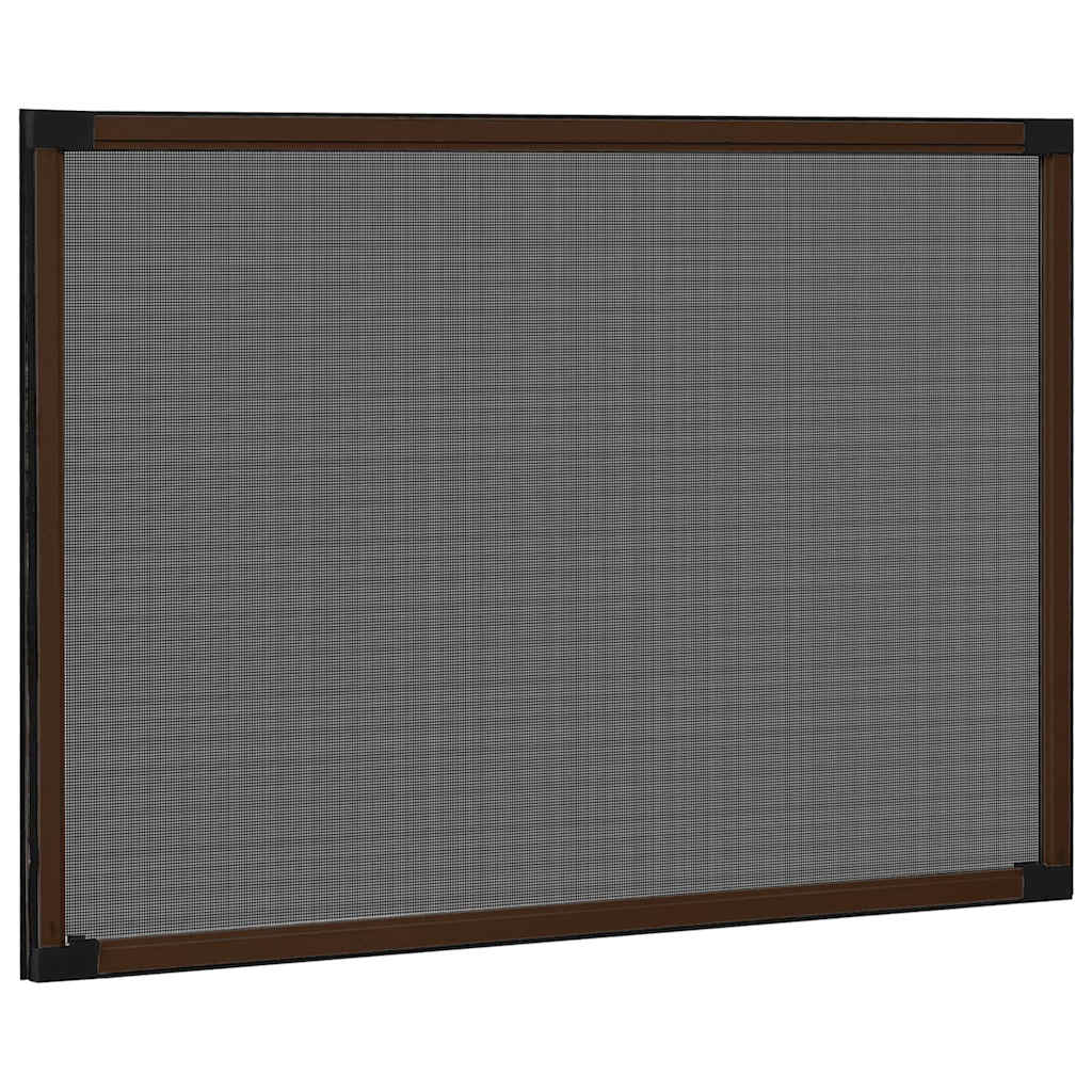 Vidaxl raamhor uitschuifbaar (100-193)x75 cm bruin