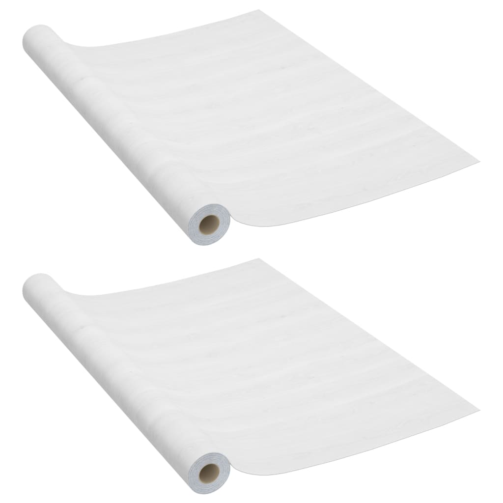 VidaXL Meubelfolies zelfklevend 2 st 500x90 cm PVC zonderkleurig