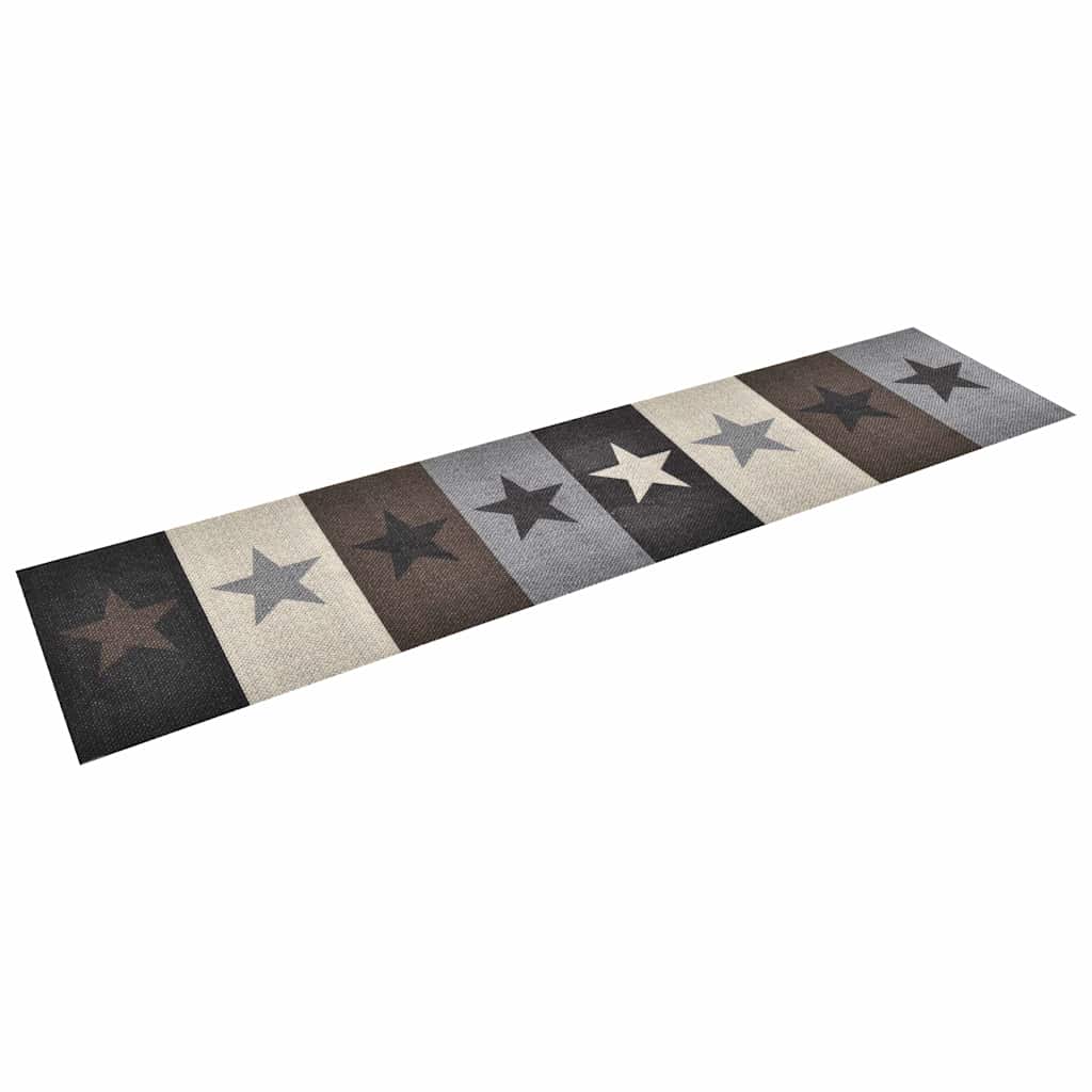 Vidaxl keukenmat wasbaar sterren 60x300 cm
