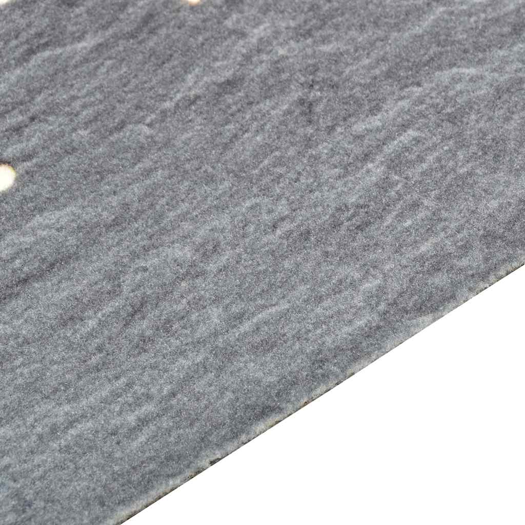 Vidaxl keukenmat wasbaar peper 60x180 cm