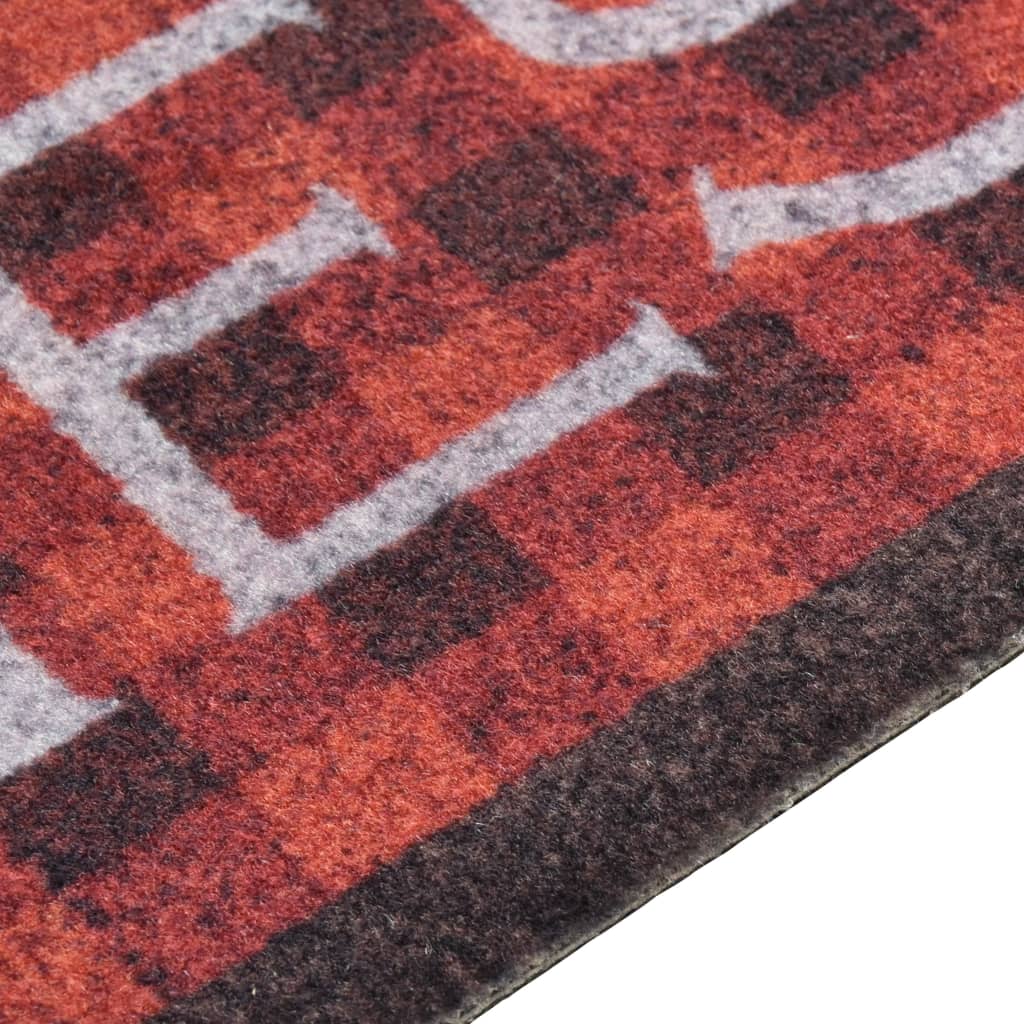 Vidaxl keukenmat wasbaar tomaten 60x180 cm