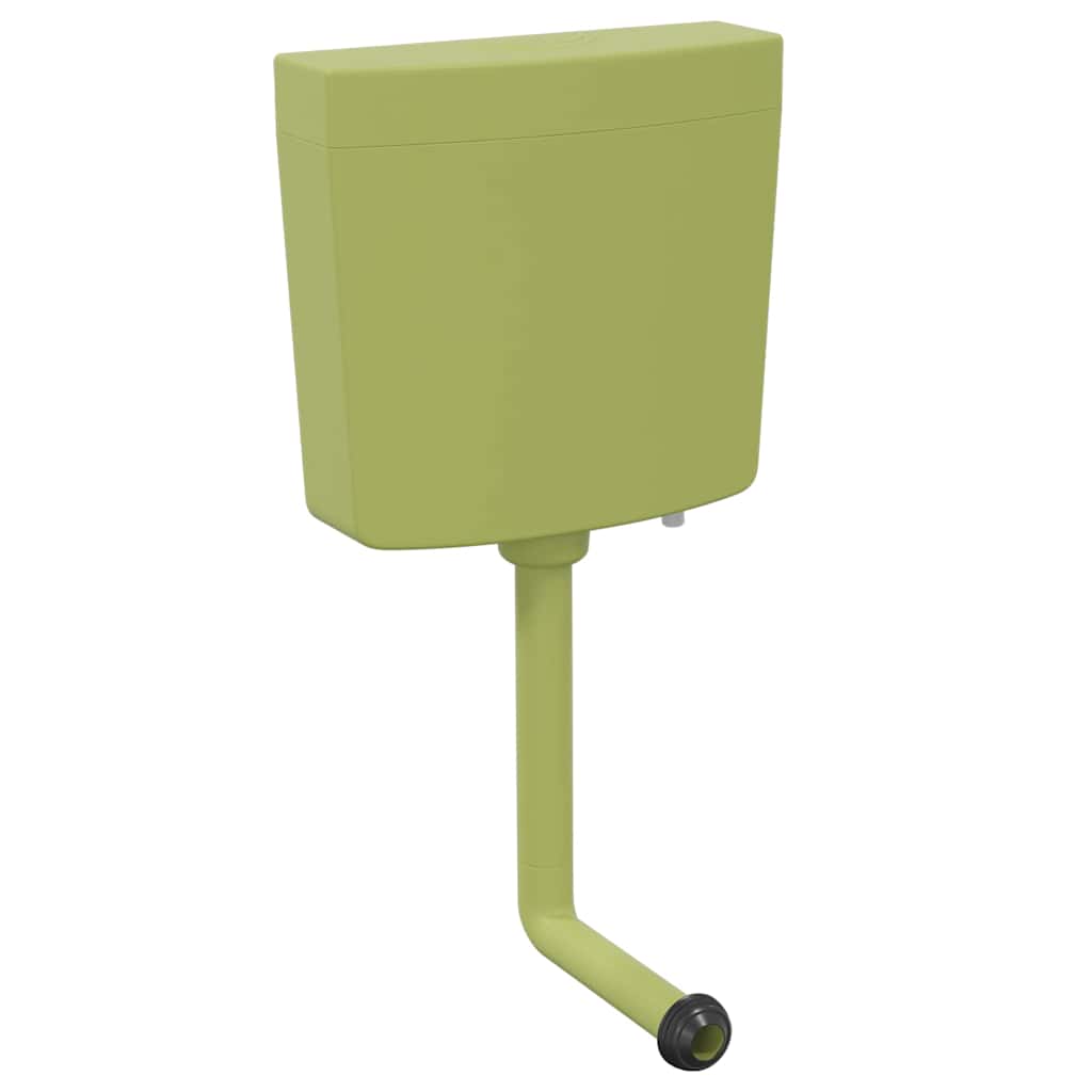 Vidaxl toiletstortbak met watertoevoer onderin 3 6 l olijfgroen