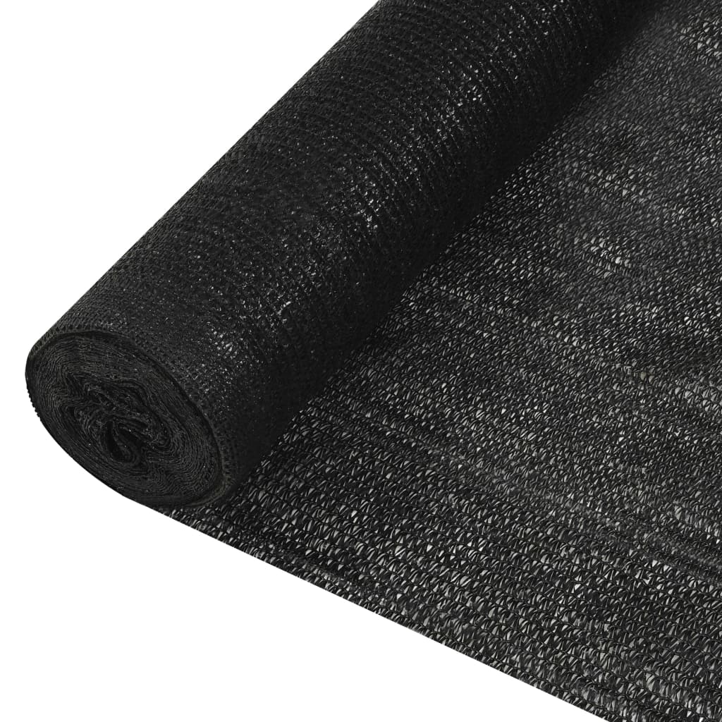 Vidaxl privacynet 150 g m² 1,2x10 m hdpe zwart