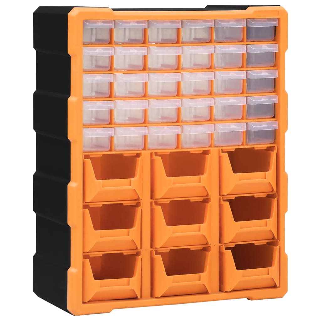 Vidaxl organizer met 39 lades 38x16x47 cm