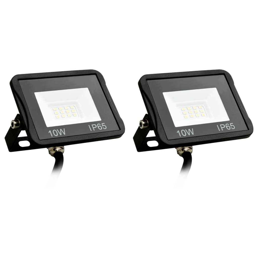Vidaxl spots 2 st led 10 w koudwit