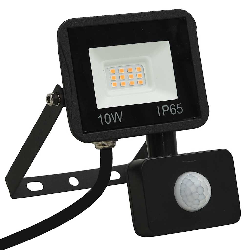 Vidaxl spot met sensor led 10w warmwit