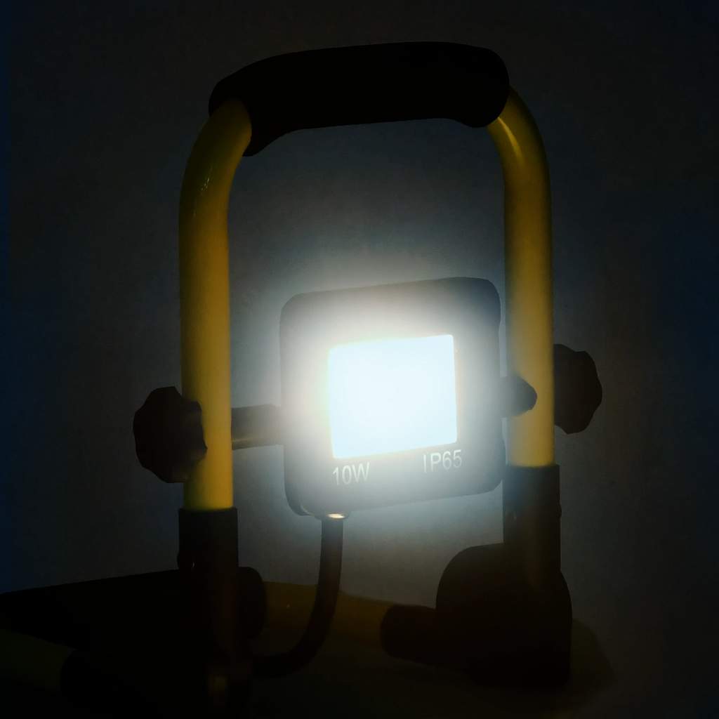 Vidaxl verstraler met handvat led 10w koudwit