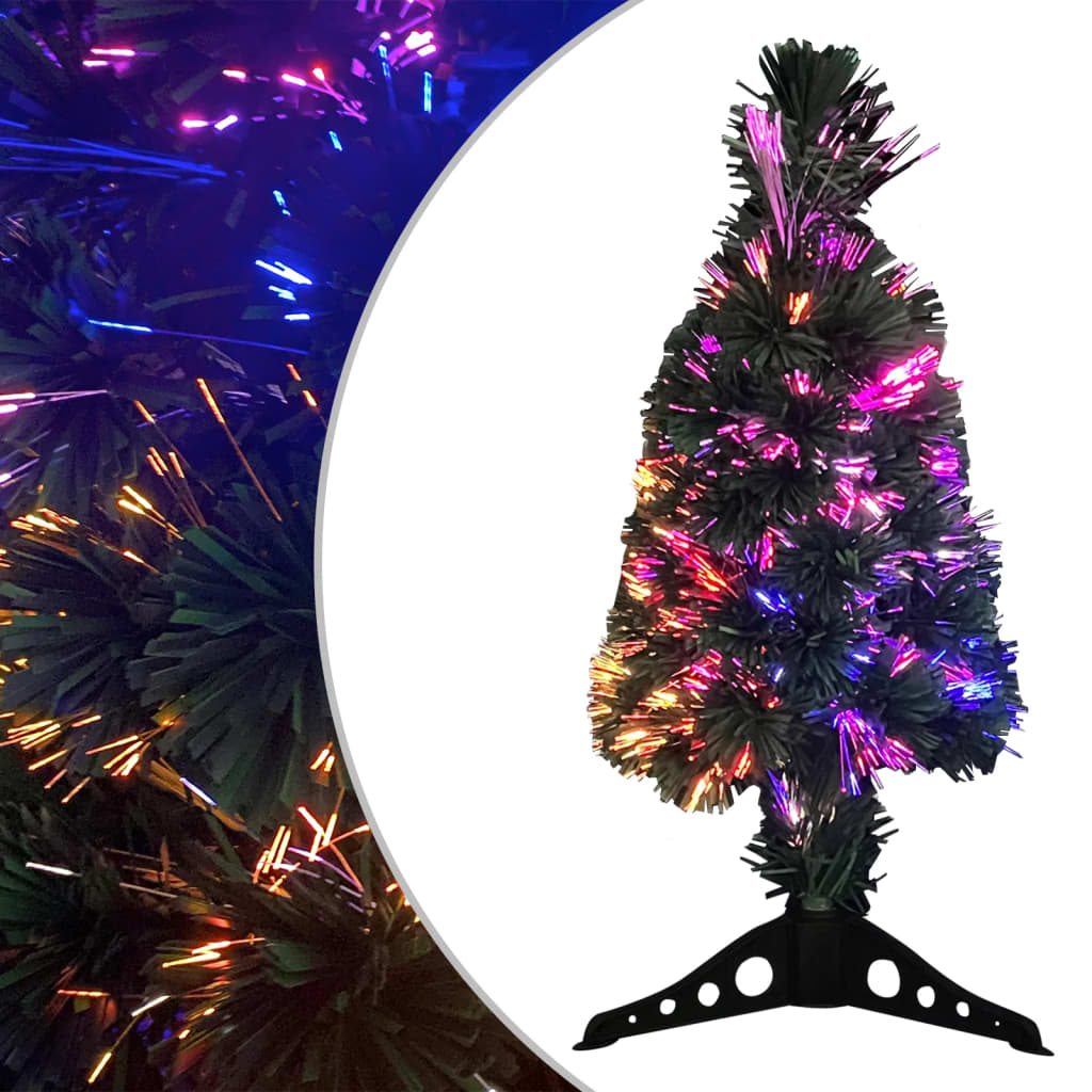 VidaXL Kunstkerstboom met standaard kleine 64 cm glasvezel