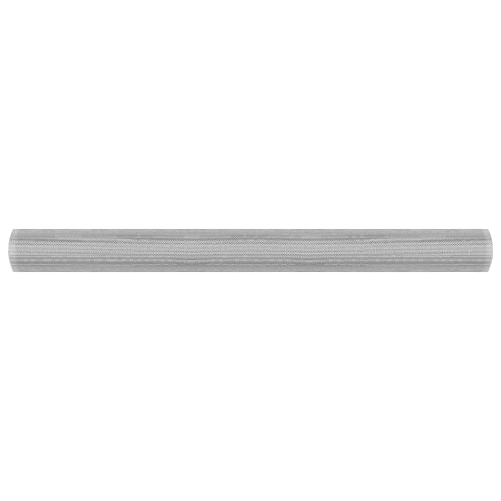 Vidaxl gaas 80x1000 cm aluminium zilverkleurig