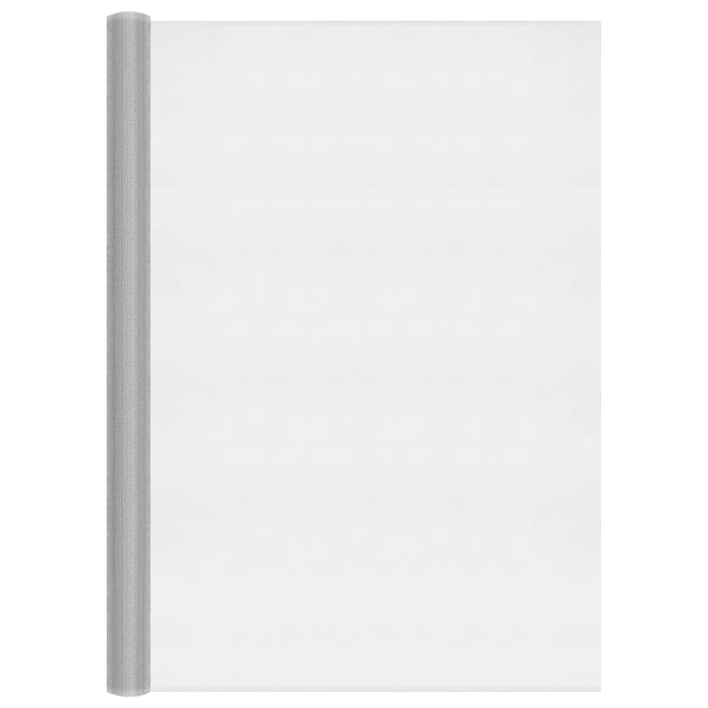 Vidaxl gaas 112x2000 cm aluminium zilverkleurig