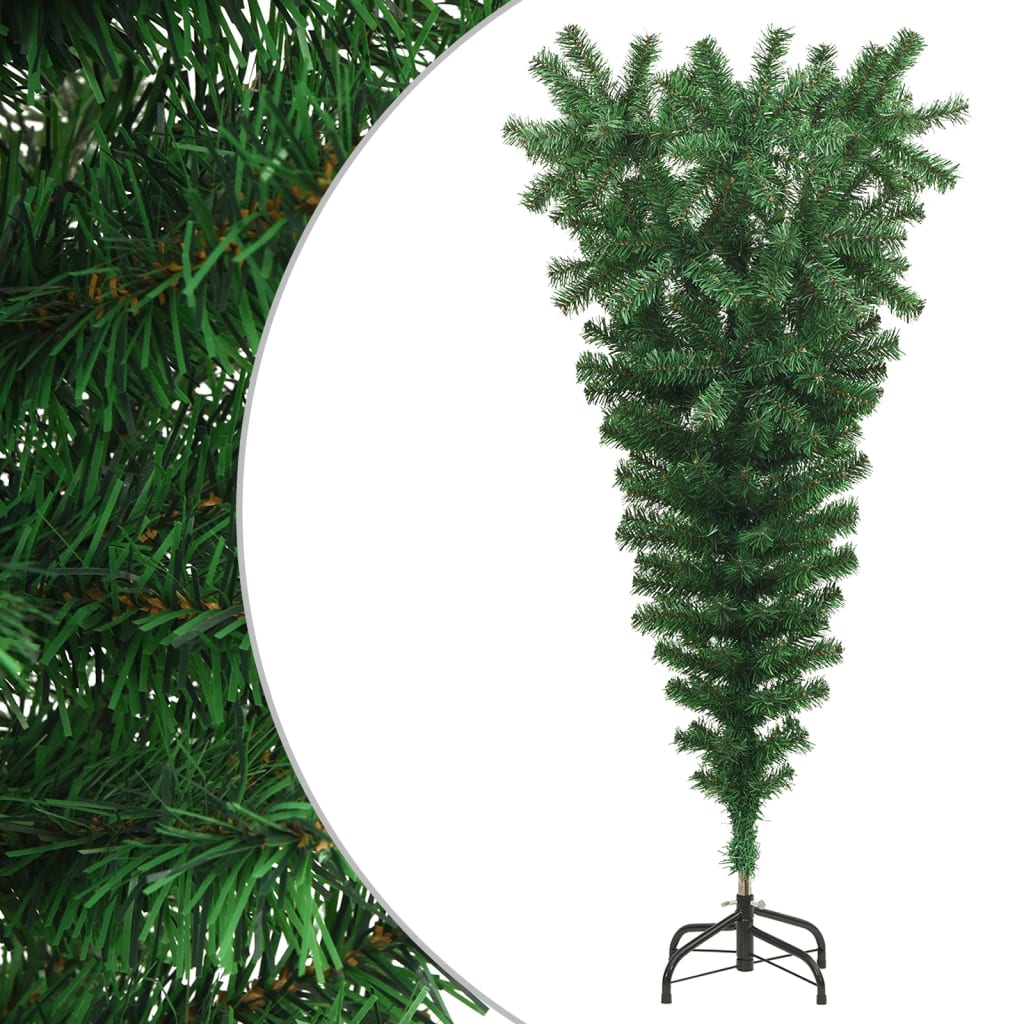 VidaXL Kunstkerstboom verkregen met standaard 120 cm groen