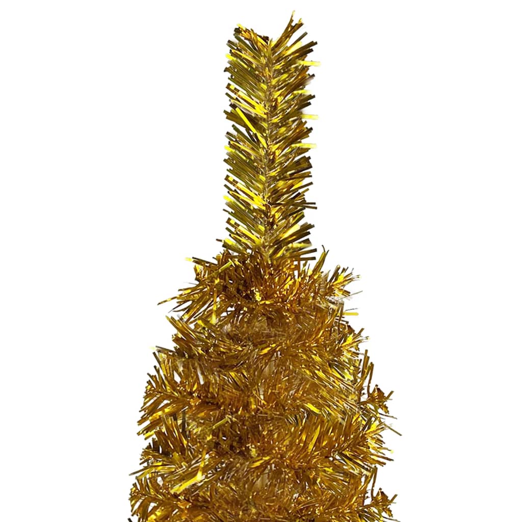 VidaXL Kerstboom klein 120 cm goudkleurig
