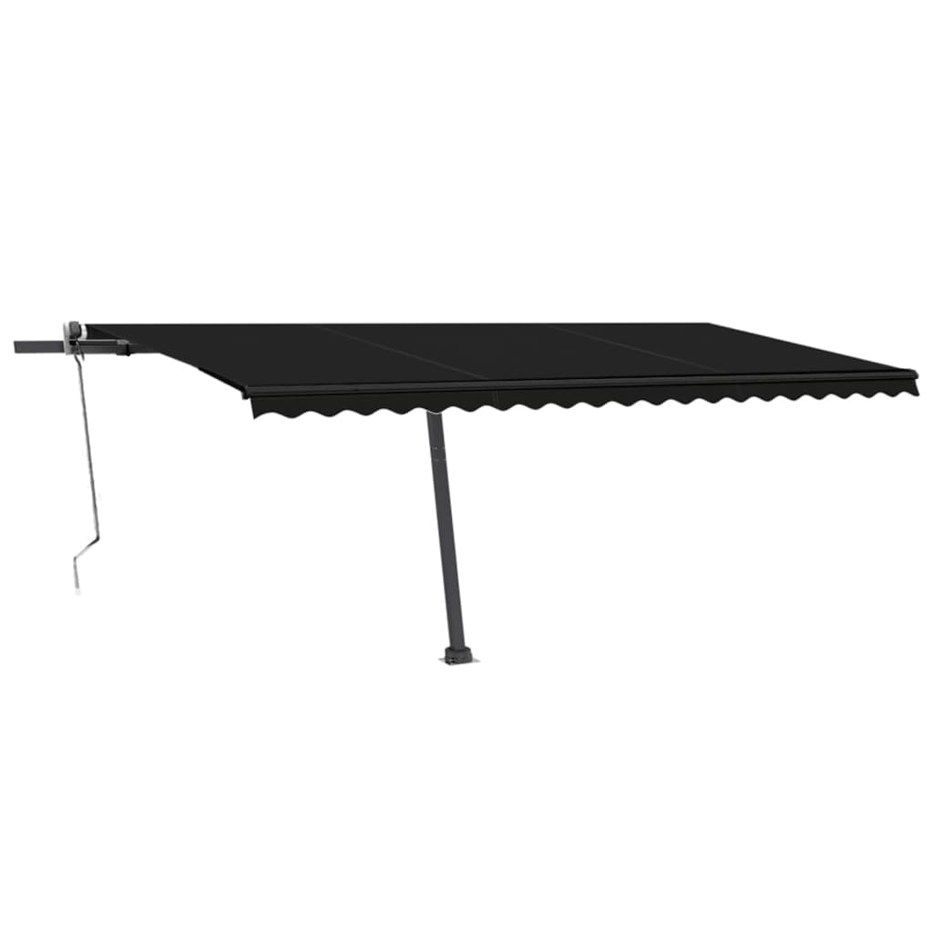 VidaXL Luifel vrijstaand automatisch 500x300 cm antracietkleurig