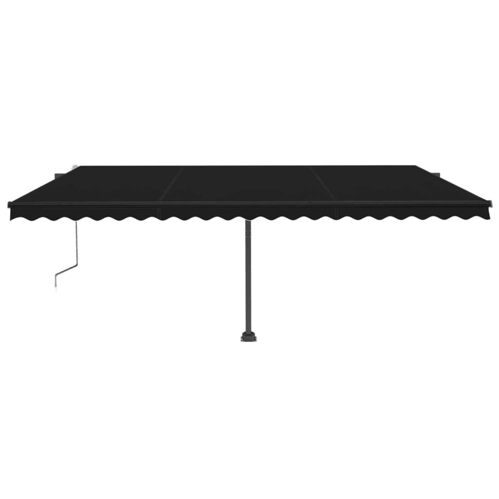 VidaXL Luifel vrijstaand automatisch 500x300 cm antracietkleurig