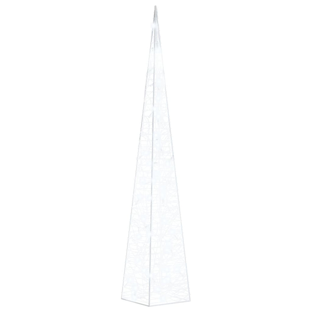 Vidaxl lichtkegel decoratief led 90 cm acryl koudwit