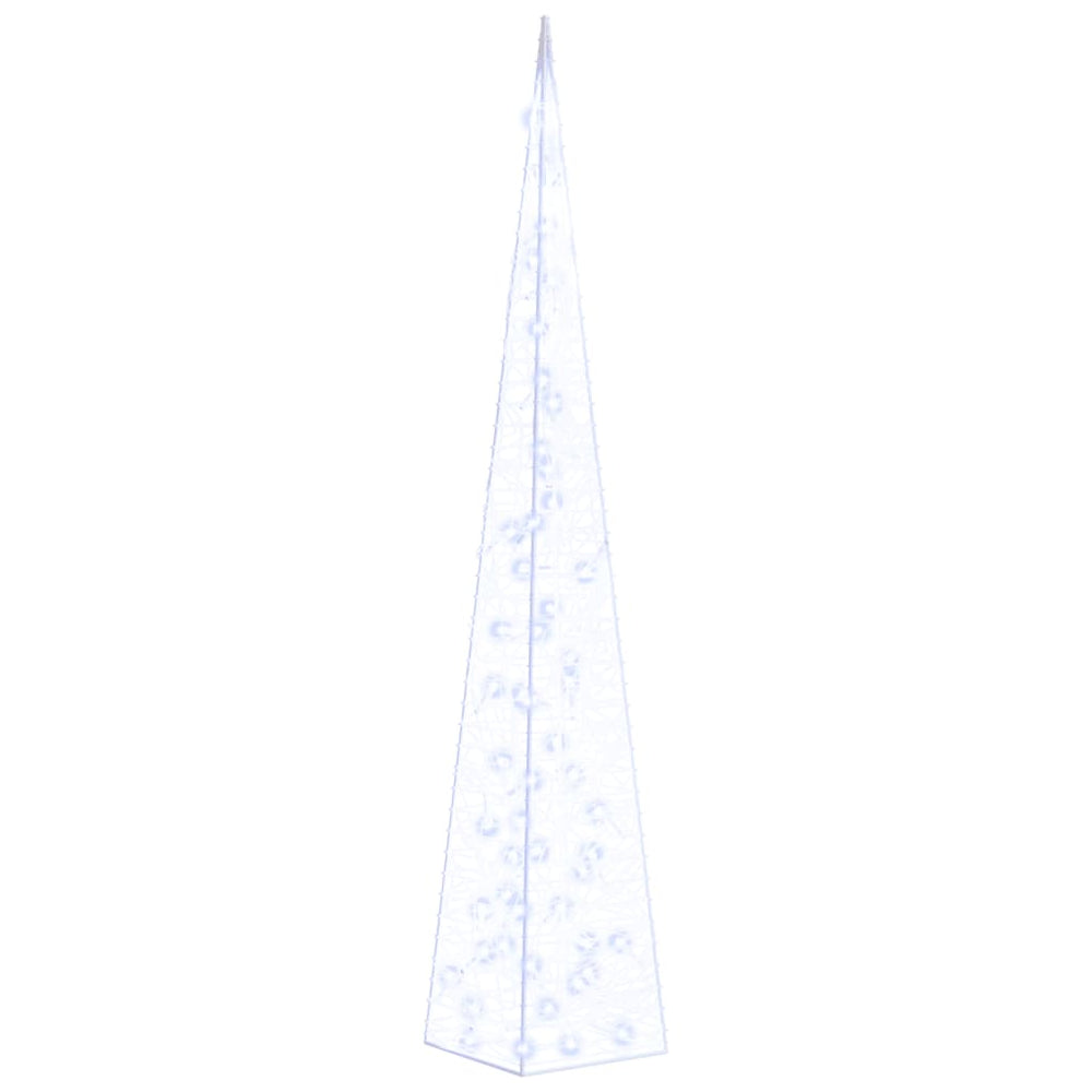 Vidaxl lichtkegel decoratief led 120 cm acryl blauw