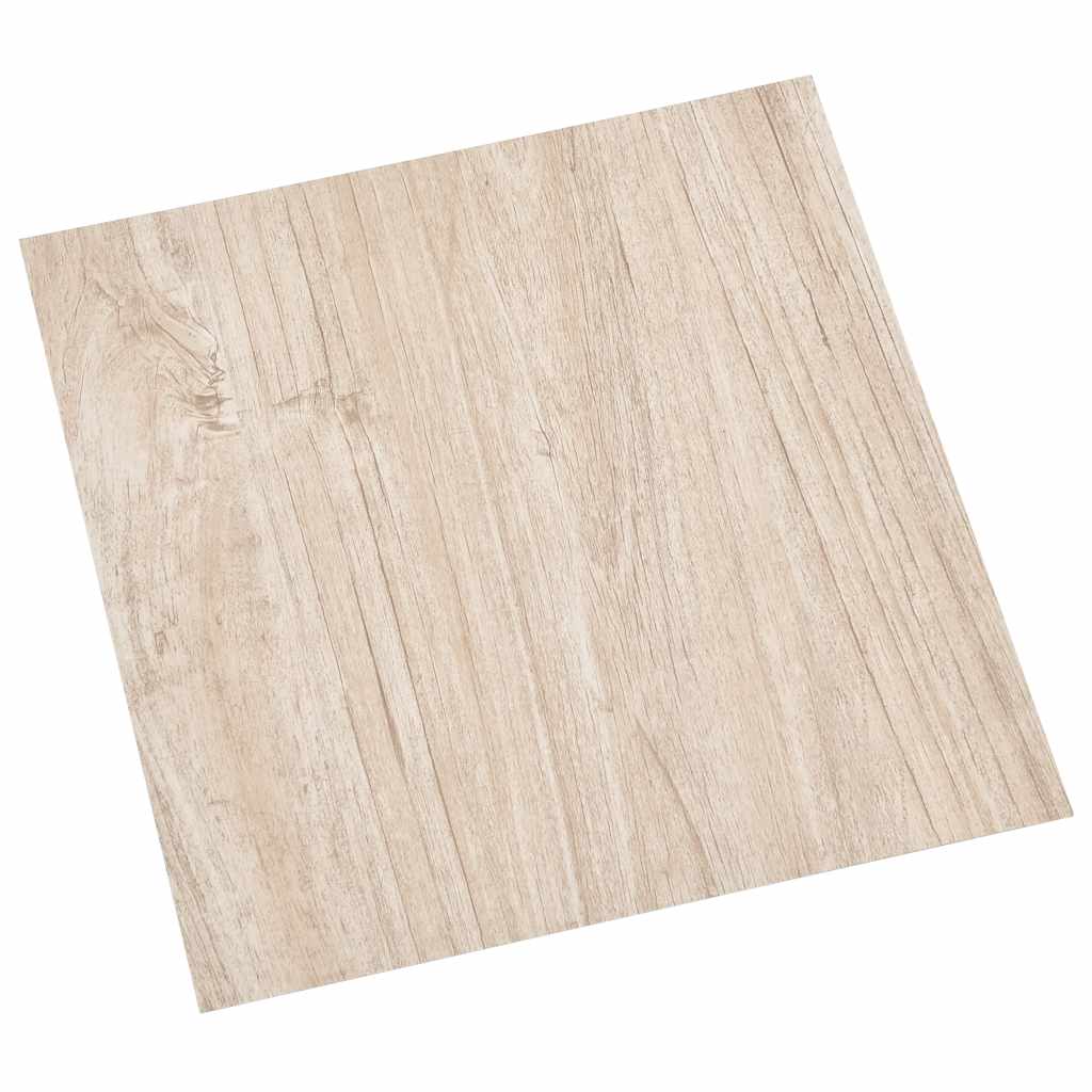 Vidaxl vloerplanken 20 st zelfklevend 1,86 m² pvc lichtbruin