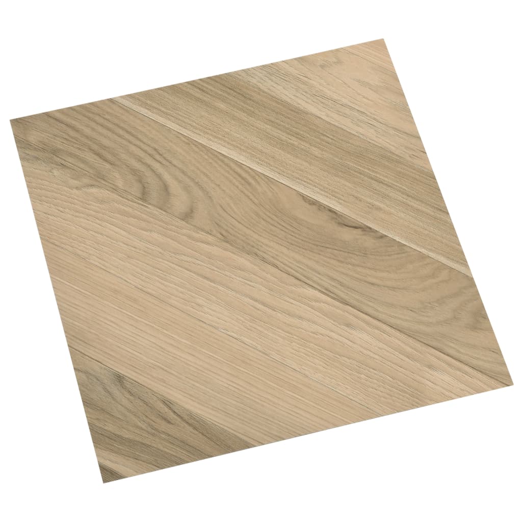 Vidaxl vloerplanken 20 st zelfklevende 1,86 m² pvc gestreept bruin