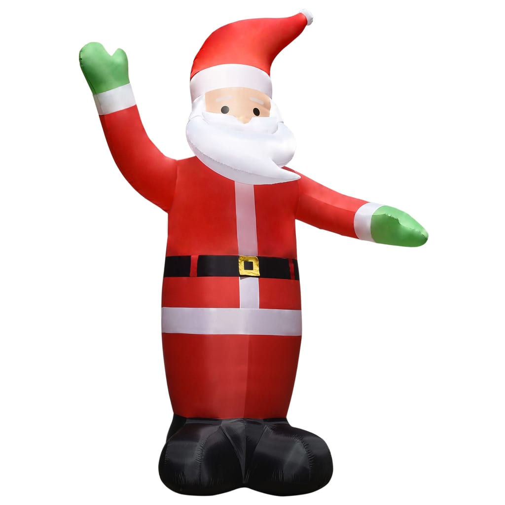 Vidaxl kerstman opblaasbaar met led's ip44 3m