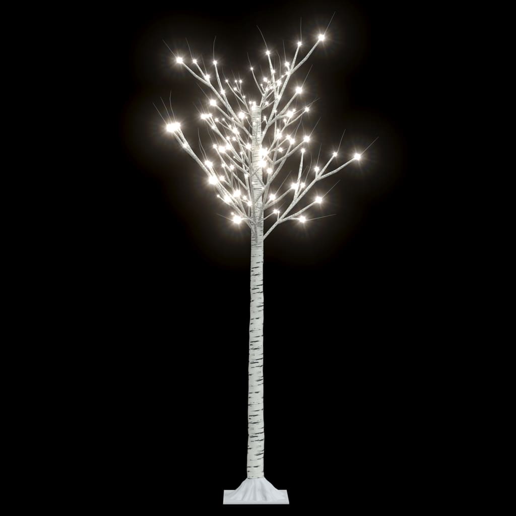 VidaXL Kerstboom wilg met 140 koudwitte LED's binnen en buiten 1,5 m