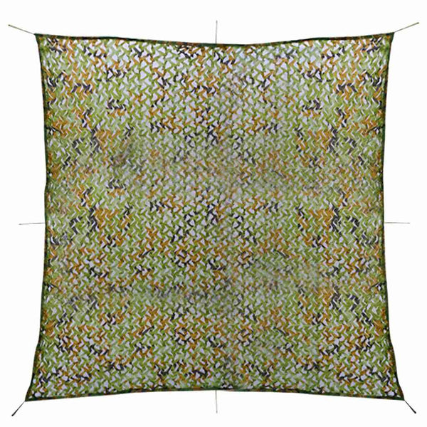 Vidaxl camouflagenet met opbergtas 2x3 m groen