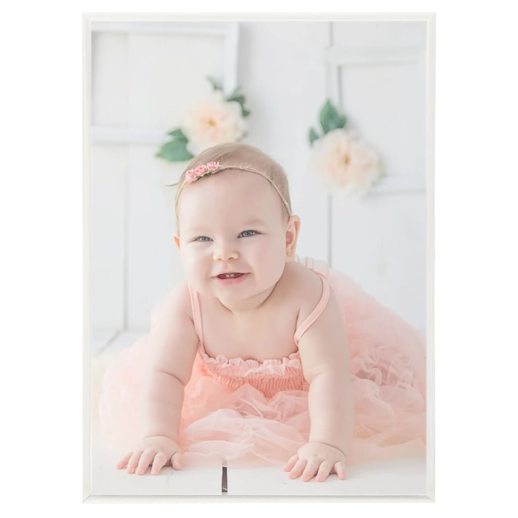 Vidaxl fotolijsten 5 st voor wand of tafel 18x24 cm mdf zilverkleurig