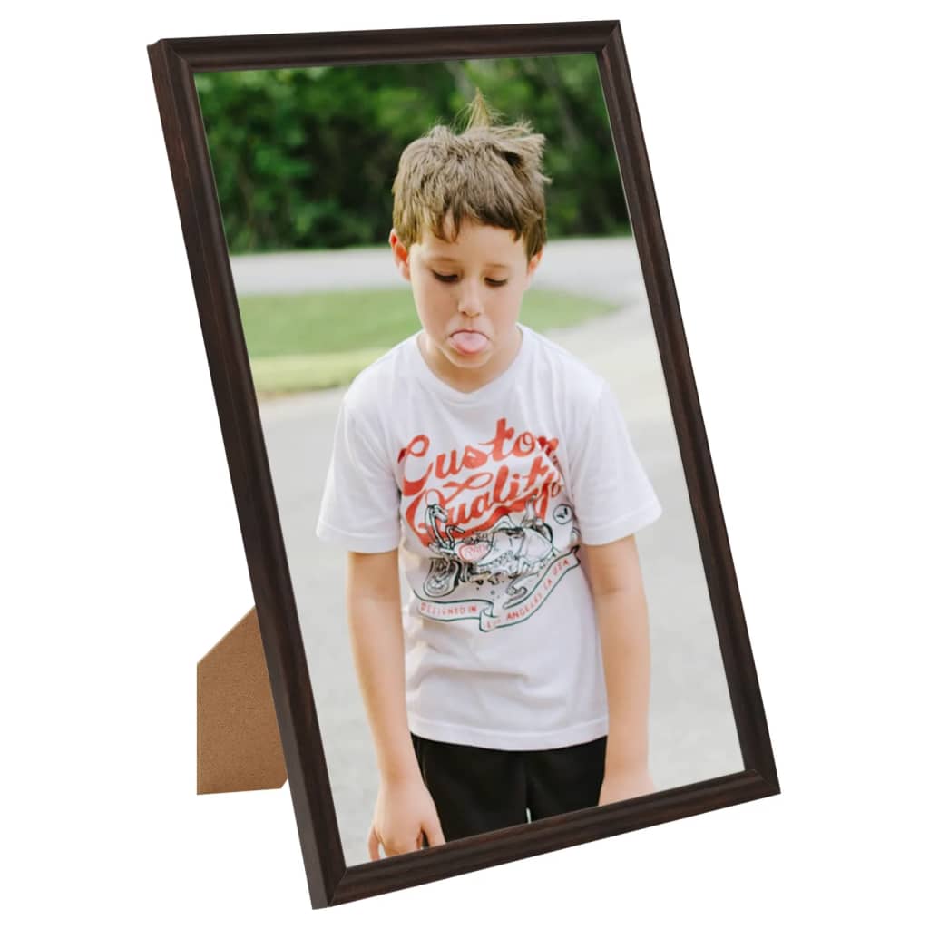 Vidaxl fotolijsten 3 st voor tafel 13x18 cm mdf zwart